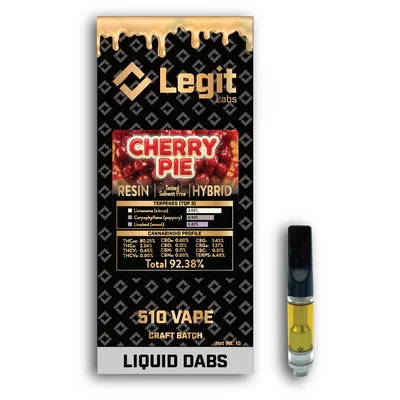 Cherry Pie Resin Cartridge 1g