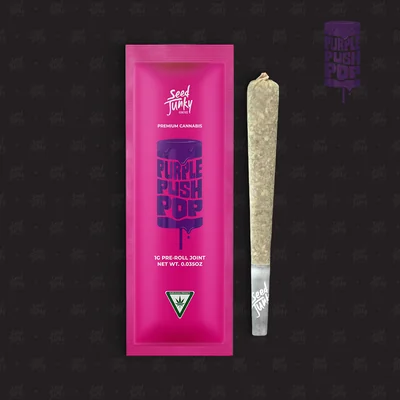 Purple Push Pop Pre Roll 1g
