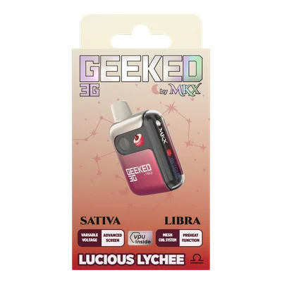 Geeked Lucious Lychee Disposable 3g