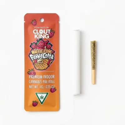 Waffle Cone Pannacotta Pre Roll