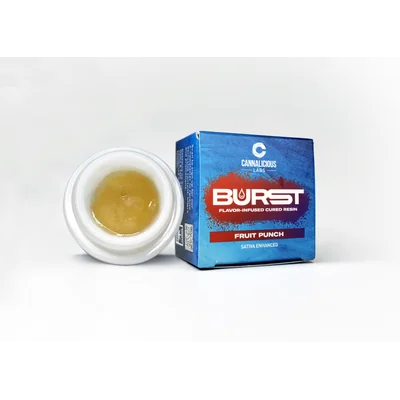 Burst Fruit Punch Flavor Infused Cured Resin 2g