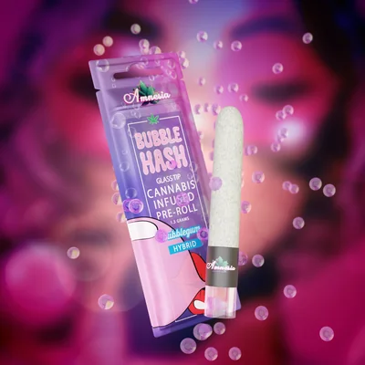 Bubblegum Bubble Hash Infused Pre Roll 1.3g