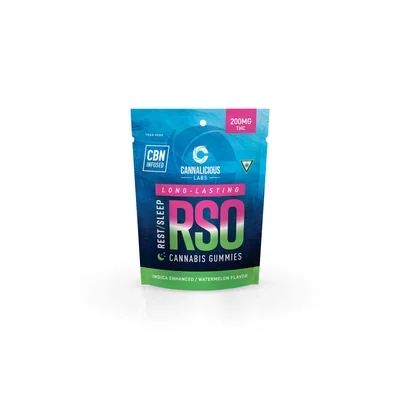 Watermelon Rest RSO Gummies 200mg