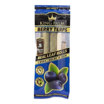 King Palm Slim Size - Berry Terps 2pk