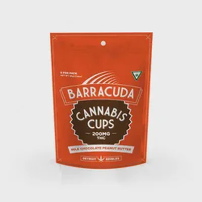 Barracuda - Goodnight Peanut Butter Milk Chocolate Cups 200mg