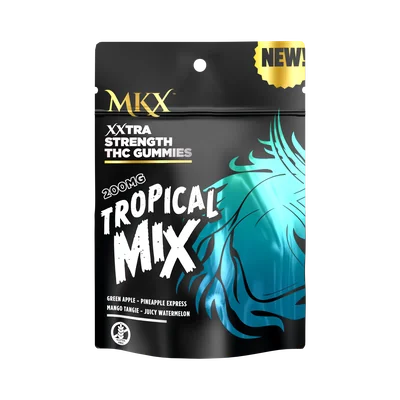 MKX Xxtra Tropical Mix Gummies 200mg