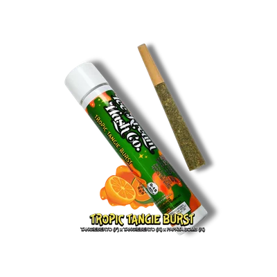 Tropic Tangie Burst Rosin Infused Pre Roll 1g