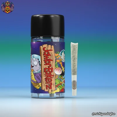 Jawbreakerz Pre Rolls 5pk 2.5g