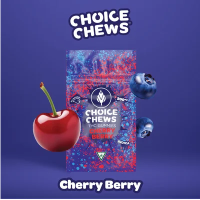 CHOICE Cherry Berry Gummies 200mg