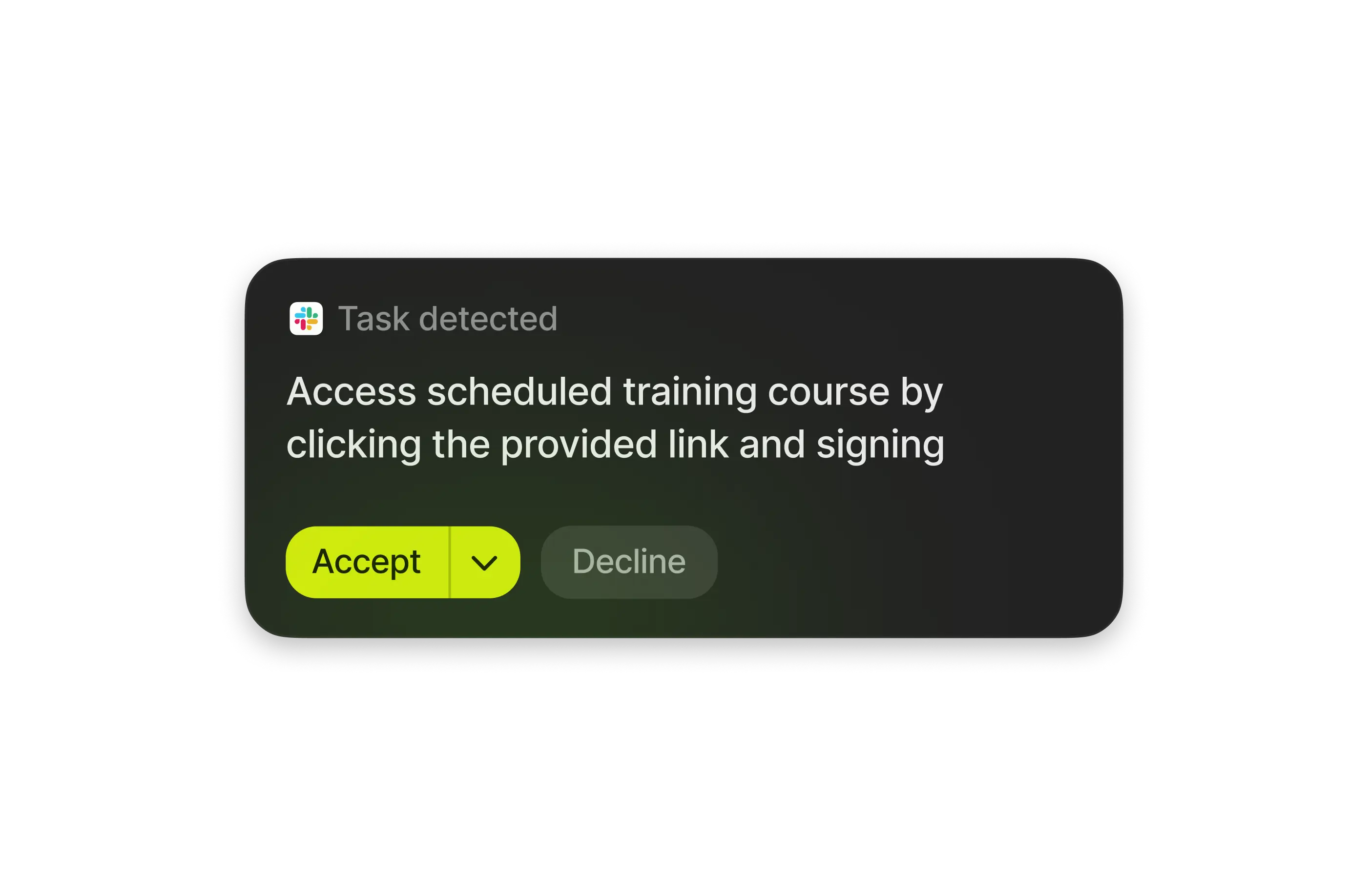 Calendar integration