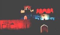Delhi, Fort Purana Qila - Lichtshow und Indisches Dinner