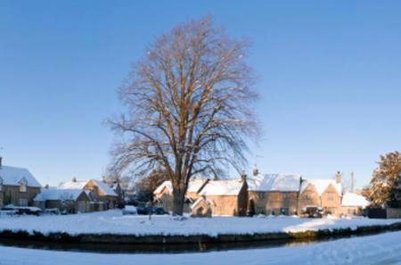 Weihnachts-Mittagessen in den Cotswolds