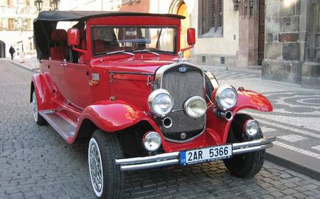 1-stündige Rundfahrt im Oldtimer ab Prag