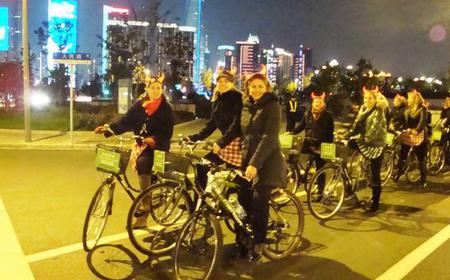 Shanghai mit dem Fahrrad: Nacht Cycling Tour