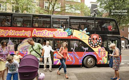 Amsterdam: Hop-On/Hop-Off-Bus- und Bootstour