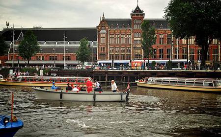 Amsterdam: 1,5 Stunden private Kanalfahrt mit Prosecco