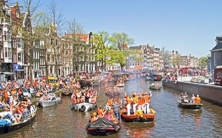 Amsterdam: 90-minÃ¼tige Partyboot-Tour mit FreigetrÃ¤nken