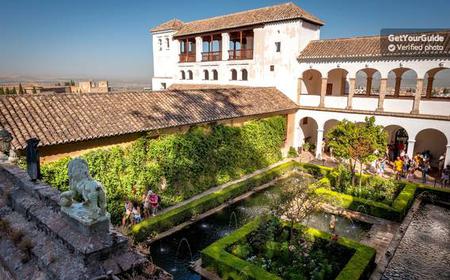 Ohne Anstehen: Alhambra und Generalife-Gärten