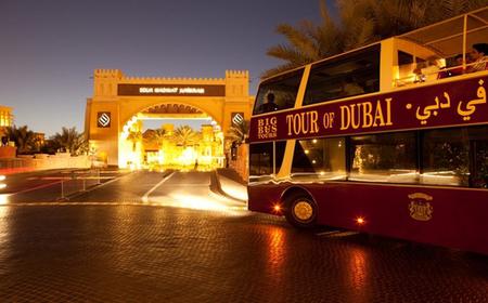 Dubai: Nächtliche Big Bus Sightseeing-Tour