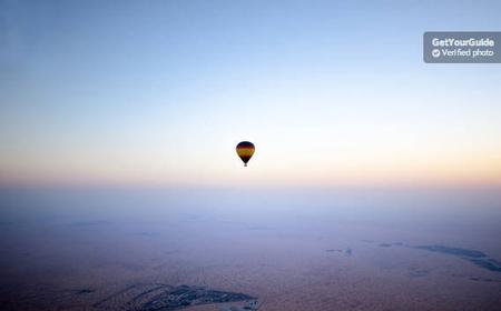 Ab Dubai: Ballon-Expedition in die Wüste
