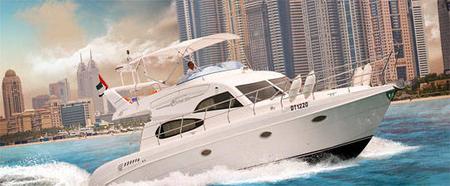 Dubai Marina: Anmietung einer privaten Yacht