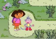 Imagen del juego: Dora, salva a la princesa de la bruja