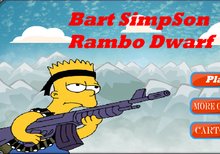 Imagen del juego: Bart Simpson Rambo Dwarf