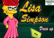 Imagen del juego: Viste a Lisa Simpson