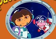 La aventura espacial de Dora para aprender inglés