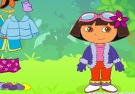 Imagen del juego: Viste a Dora la exploradora