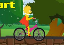 Imagen del juego: Lisa Simpson y su Bicicleta de paseo