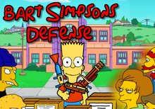 Imagen del juego: Bart Simpson defense