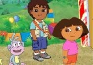 Puzzle de Dora, Diego y Botas