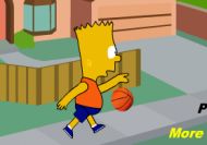 Tiros libres con Bart Simpson