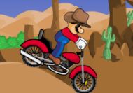 Imagen del juego: Cowboy Mario Bike