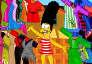 Imagen del juego: Viste a Marge