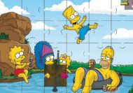 Imagen del juego: The Simpsons Jigsaw Puzzle