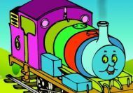 Imagen del juego: Coloreando a Thomas