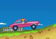 Imagen del juego: Homer's Donut Run 2