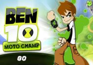 Imagen del juego: Ben 10 en el campeonato de motos