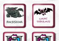 Monster High Pets Card