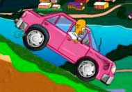 Imagen del juego: Homer's Donut Run