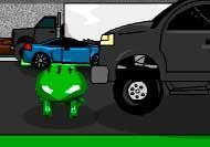 Imagen del juego: 3D Frogger Game