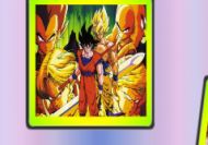 Imagen del juego: Dragon ball Z rotate puzzle