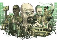 Imagen del juego: Puzzle de caricatura de Breaking Bad