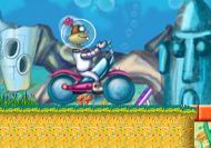 Imagen del juego: Motocross de Bob Esponja