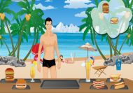 Imagen del juego: Beach Serving Game