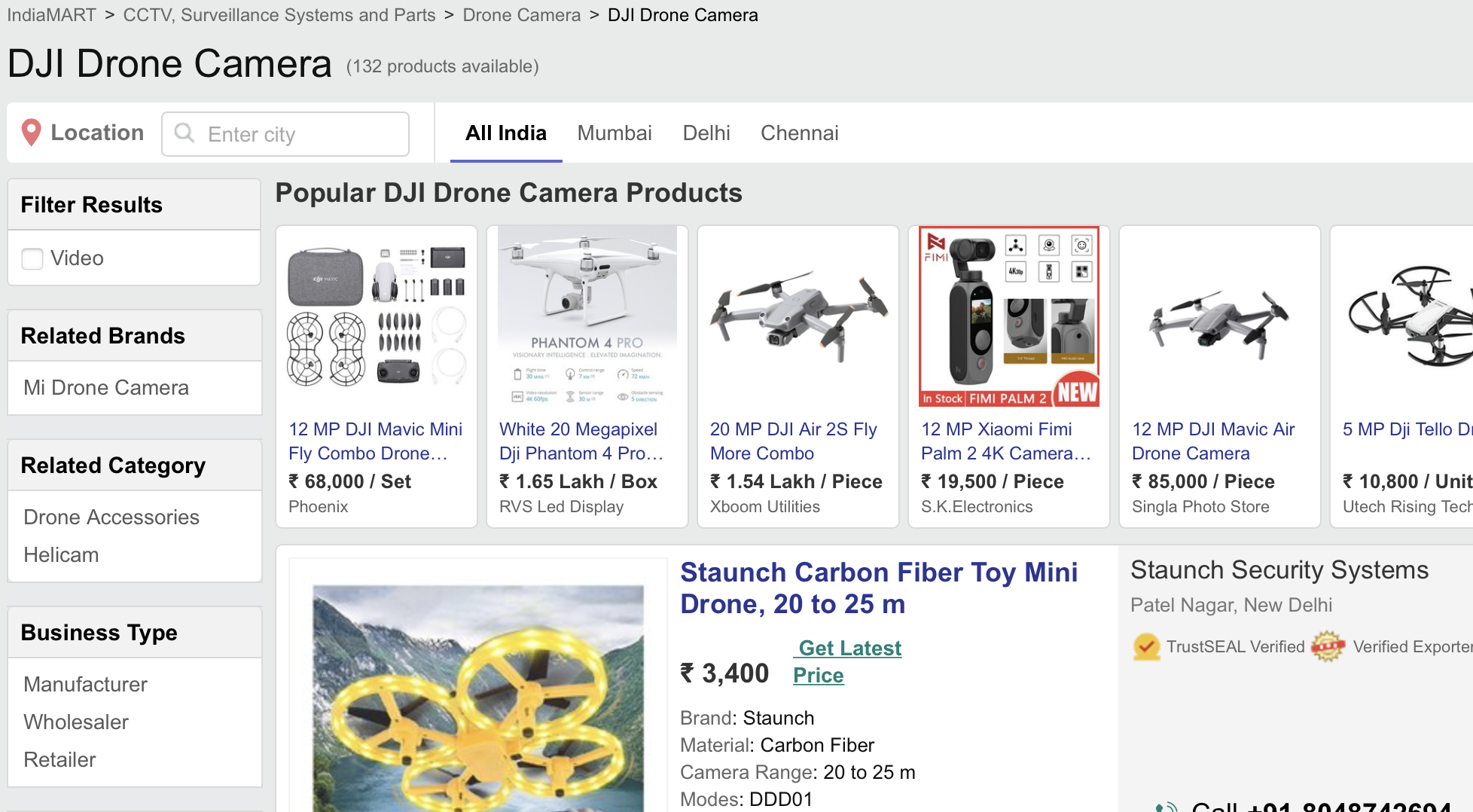 Indiamart DJI Drone