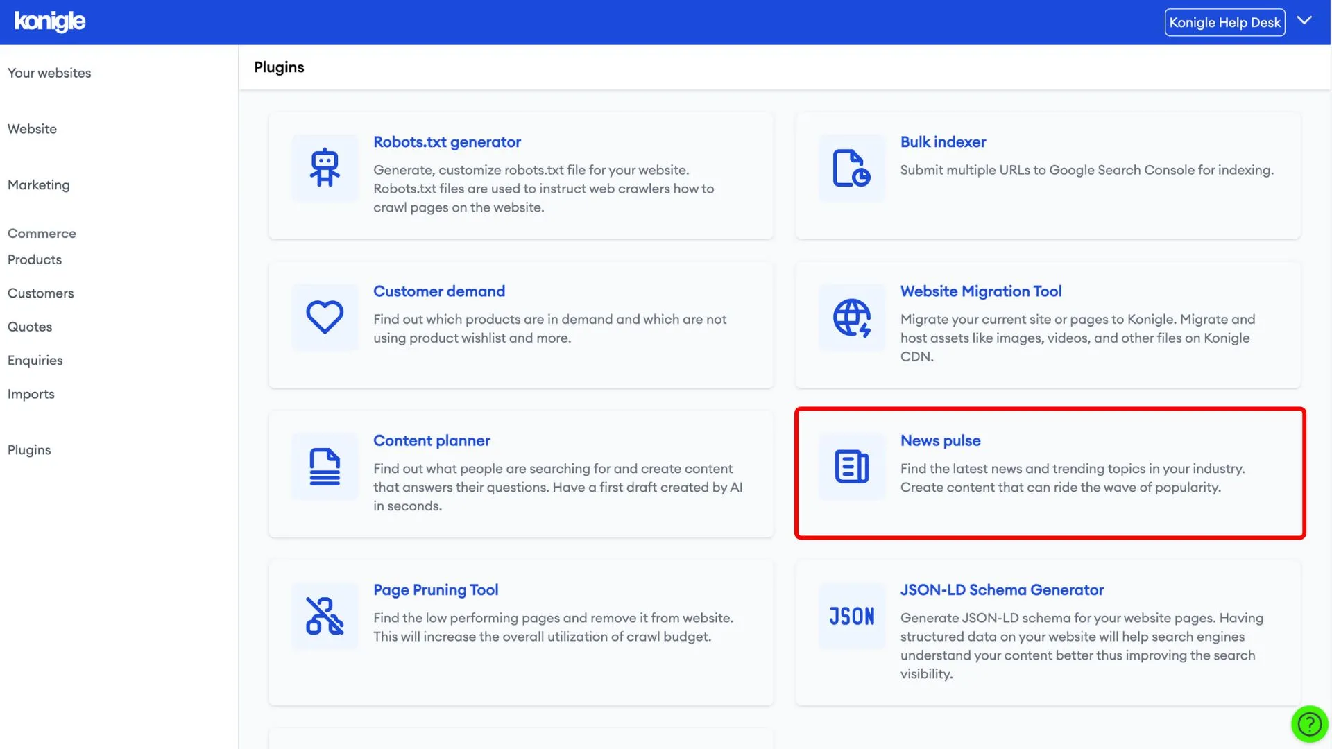 Access News Pulse Plugin