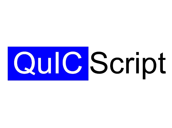 QuICScript Cheat Sheet